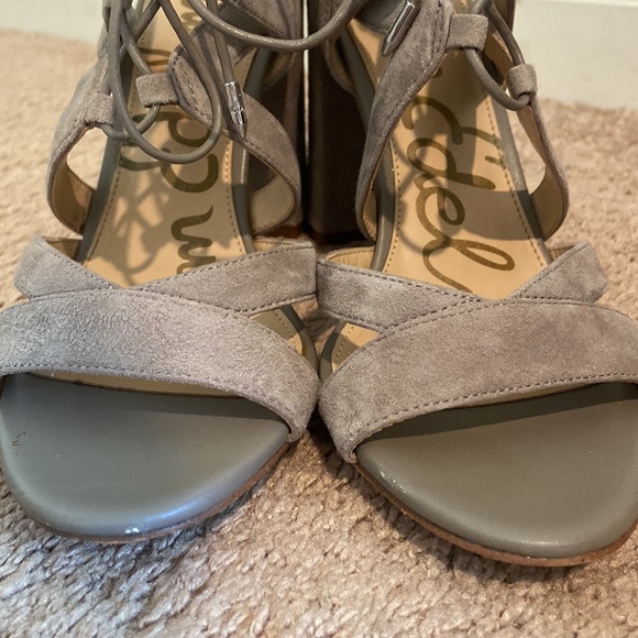 Sam Edelman lace up heels - Picture 3 of 10